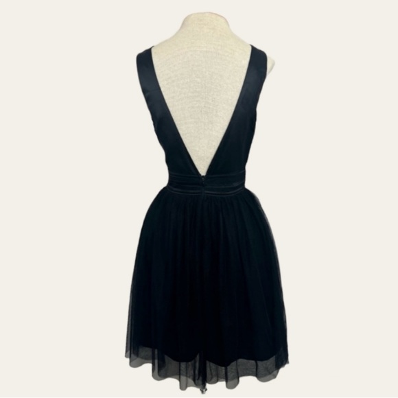 Ark & Co | Women’s Black Tulle Dress Size Small MIDI - Picture 4 of 4
